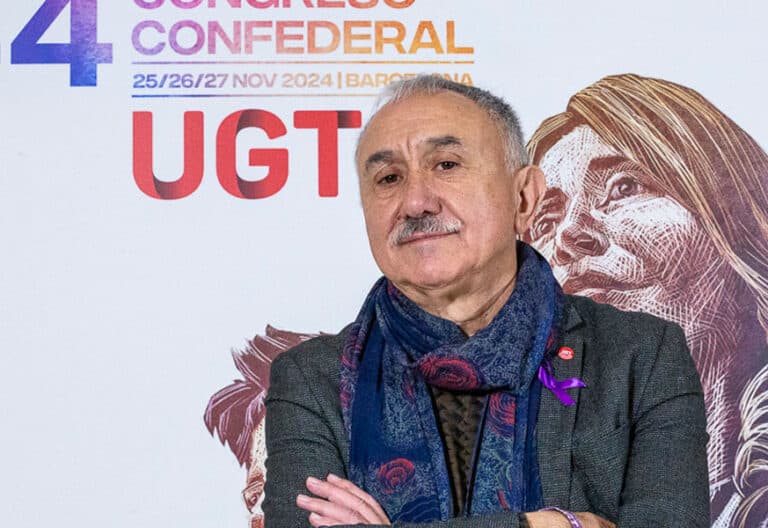 Pepe Álvarez, secretario general de la Unión General de Trabajadores (UGT)