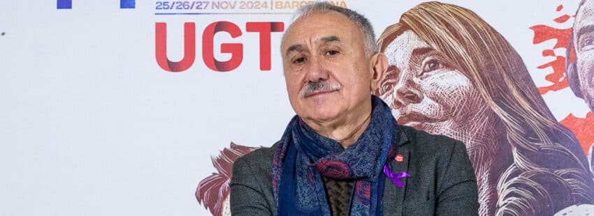 Pepe Álvarez, secretario general de la Unión General de Trabajadores (UGT)