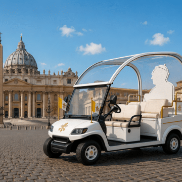 Recreación de un golf cart