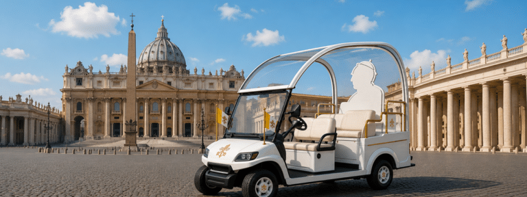 Recreación de un golf cart