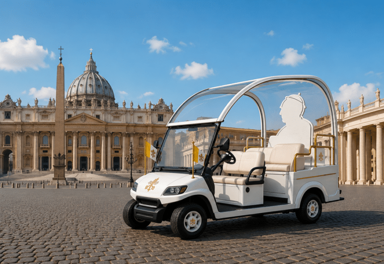 Recreación de un golf cart