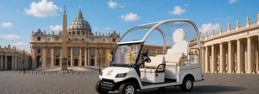 Recreación de un golf cart