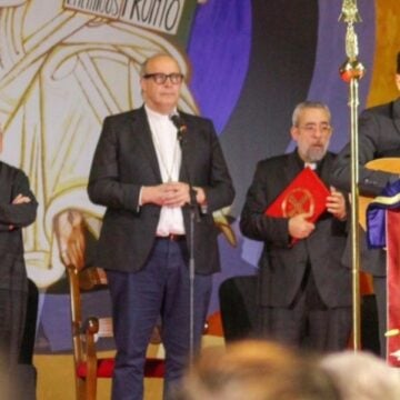 José Antonio Satué, en el encuentro del Camino Neocatecumenal. Foto: Diócesis de Málaga