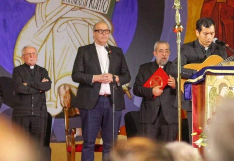 José Antonio Satué, en el encuentro del Camino Neocatecumenal. Foto: Diócesis de Málaga