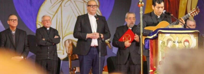 José Antonio Satué, en el encuentro del Camino Neocatecumenal. Foto: Diócesis de Málaga