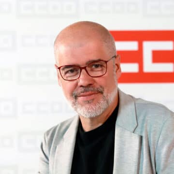 Unai Sordo, secretario general de Comisiones Obreras