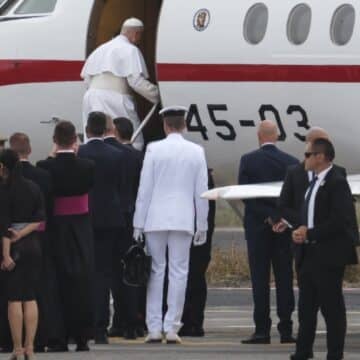 Avión papal
