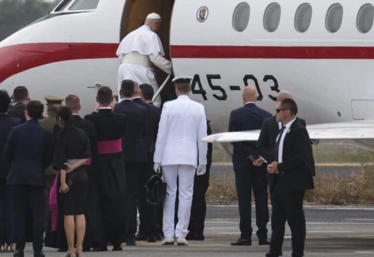 Avión papal