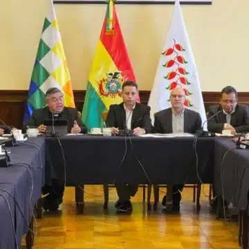 Mesa de diálogo en Bolivia