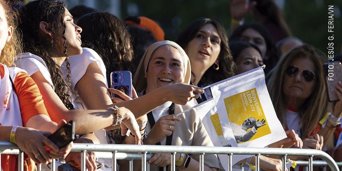 Vigilia de oración de León XIV con los jóvenes en Madrid