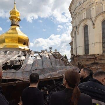 Ataque ruso a la catedral de la Dormición