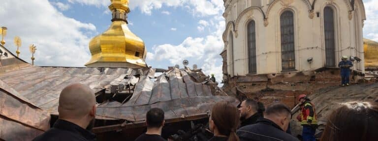 Ataque ruso a la catedral de la Dormición