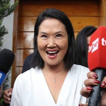 Keiko Fujimori, candidata derechista en Perú