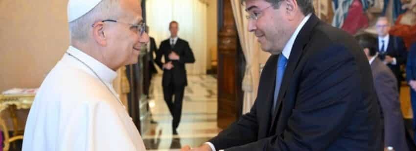 León XIV con la Federación Judía Unida de Nueva York