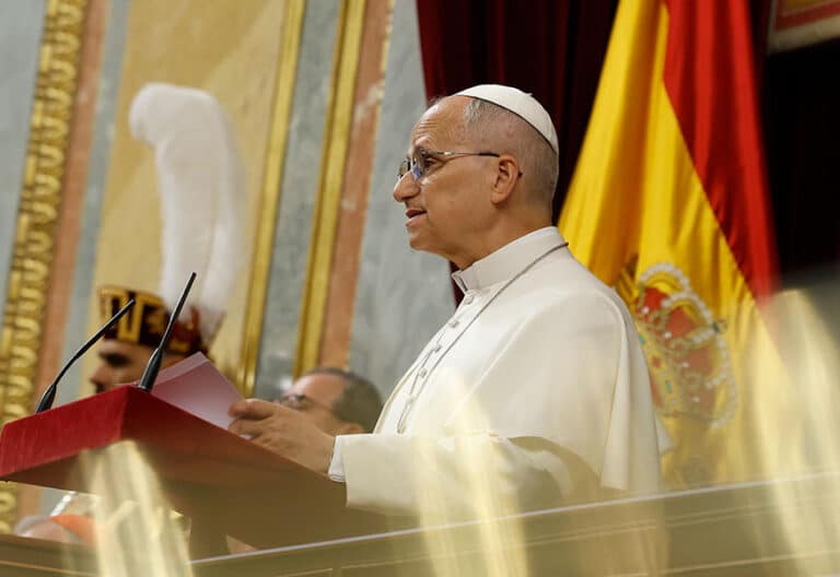 León XIV en el congreso