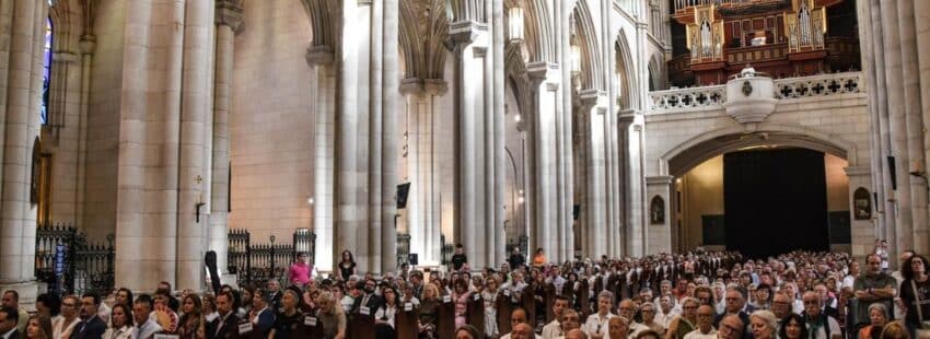 Madrid congrega a miles de fieles por el 8º centenario del Tránsito de San Francisco de Asís