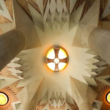 Vista de la Sagrada Familia.