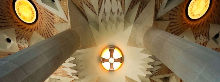 Vista de la Sagrada Familia.