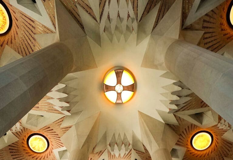 Vista de la Sagrada Familia.