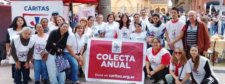 Cáritas Argentina recaudó 4.000 millones de pesos para la ayuda solidaria