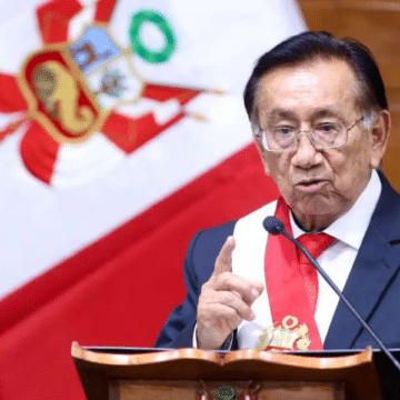 José María Balcázar, presidente interino de Perú