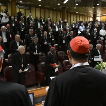 León XIV, durante el consistorio de junio de 2026. Foto: Vatican Media
