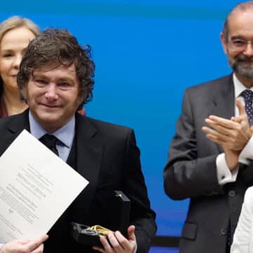 Milei, Medalla de Honor del CEU