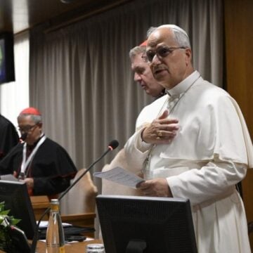 León XIV, en la clausura del consistorio de junio de 2026. Foto: Vatican Media