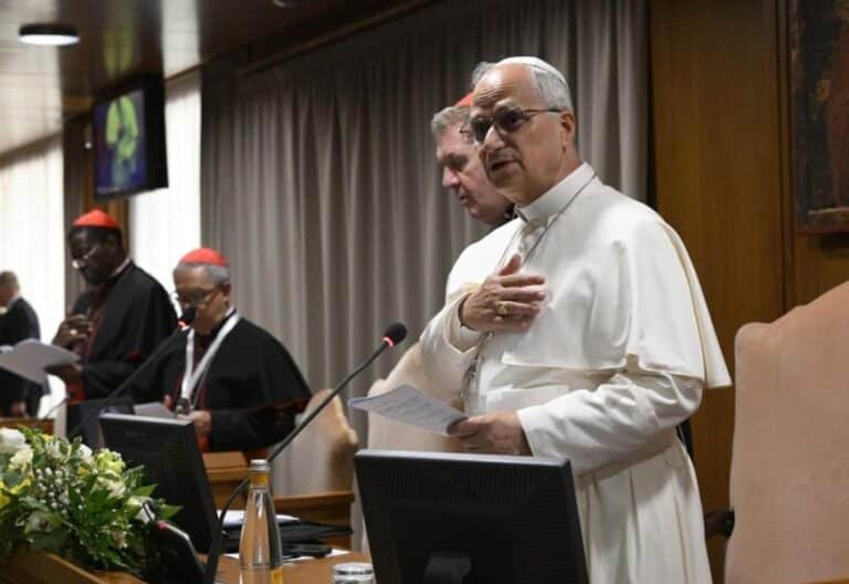 León XIV, en la clausura del consistorio de junio de 2026. Foto: Vatican Media