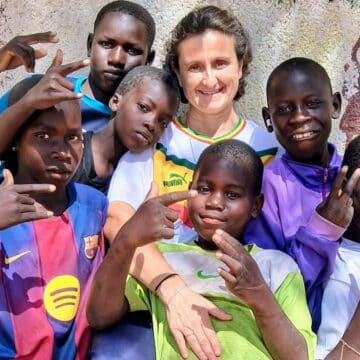 Beatriz Gamiz, Hija de Cristo Rey en Senegal