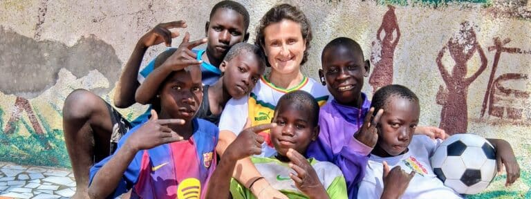 Beatriz Gamiz, Hija de Cristo Rey en Senegal