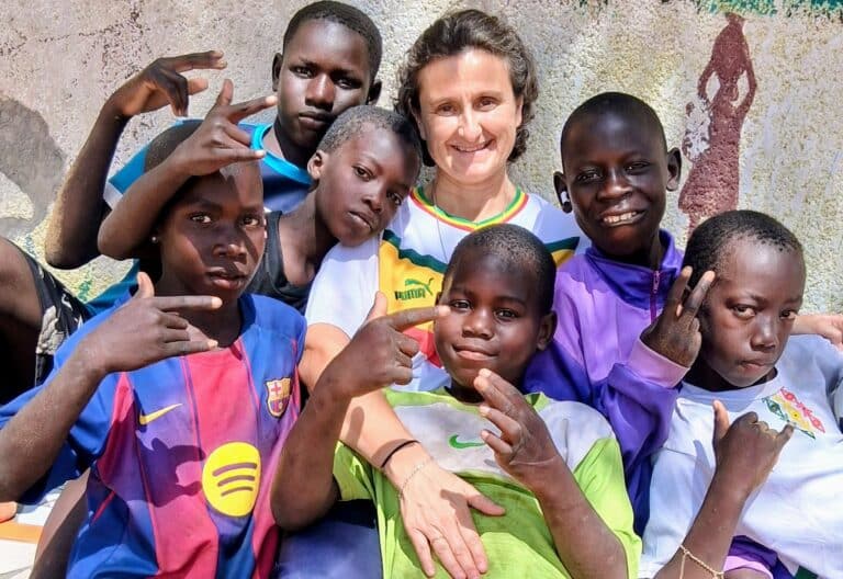 Beatriz Gamiz, Hija de Cristo Rey en Senegal