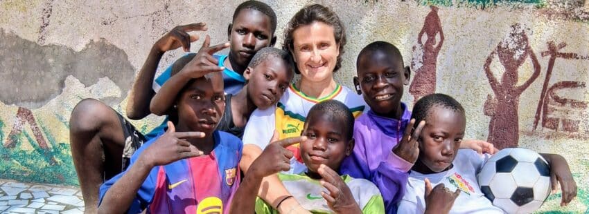 Beatriz Gamiz, Hija de Cristo Rey en Senegal