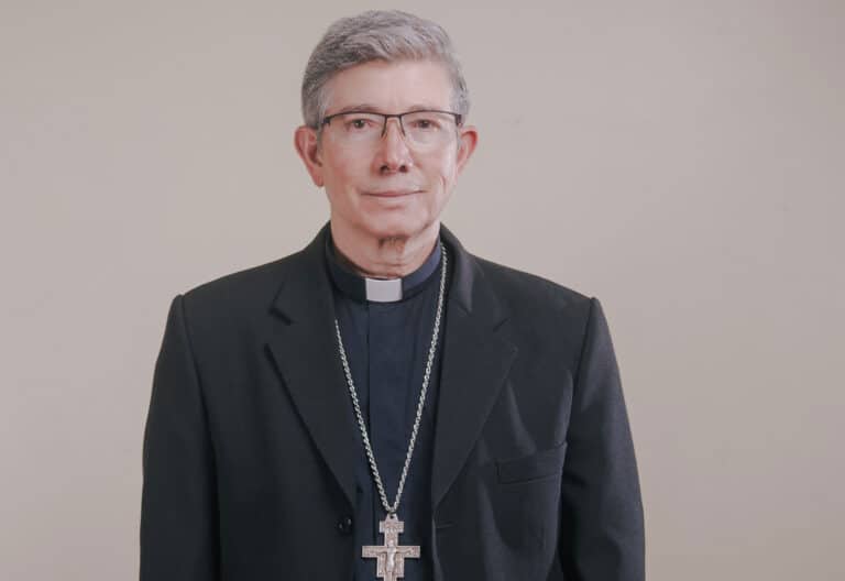 Bernabé de Jesús Sagastume, obispo de San Marcos y presidente de la Conferencia Episcopal de
