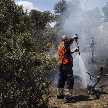 Incendio. Colmenar del Arroyo