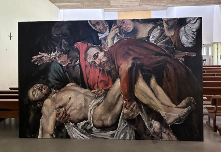 'Descendimiento', obra de Santiago Ydáñez