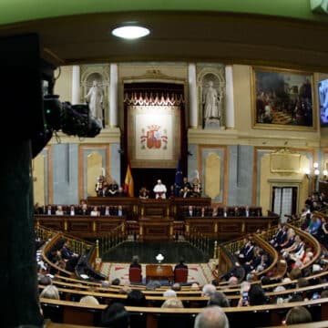 León XIV. Congreso de los Diputados. España