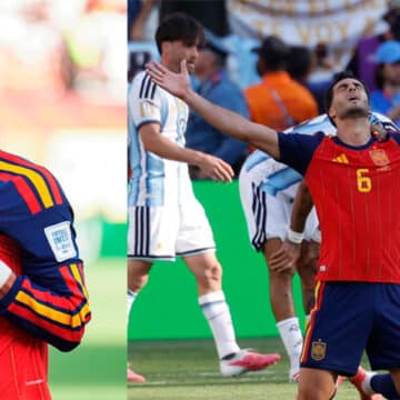Ferran Torres y Mikel Merino