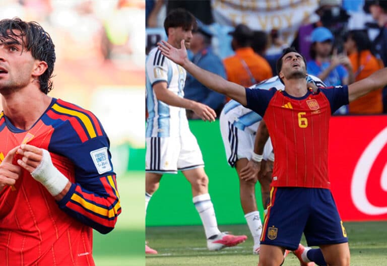 Ferran Torres y Mikel Merino