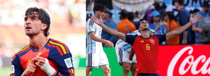 Ferran Torres y Mikel Merino