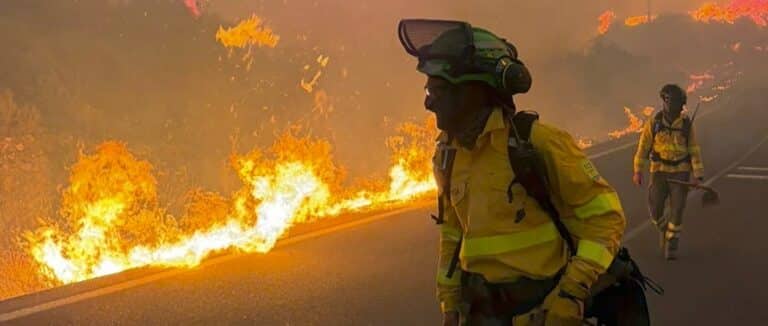 Incendio en Los Gallardos, Almería