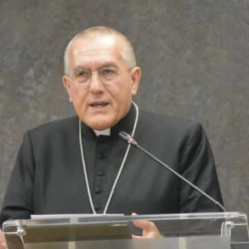 Piero Pioppo, en la Fundación Pablo VI. Foto: FPVI