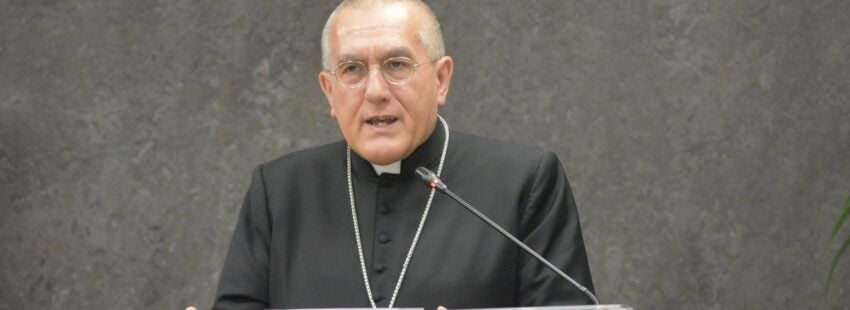 Piero Pioppo, en la Fundación Pablo VI. Foto: FPVI