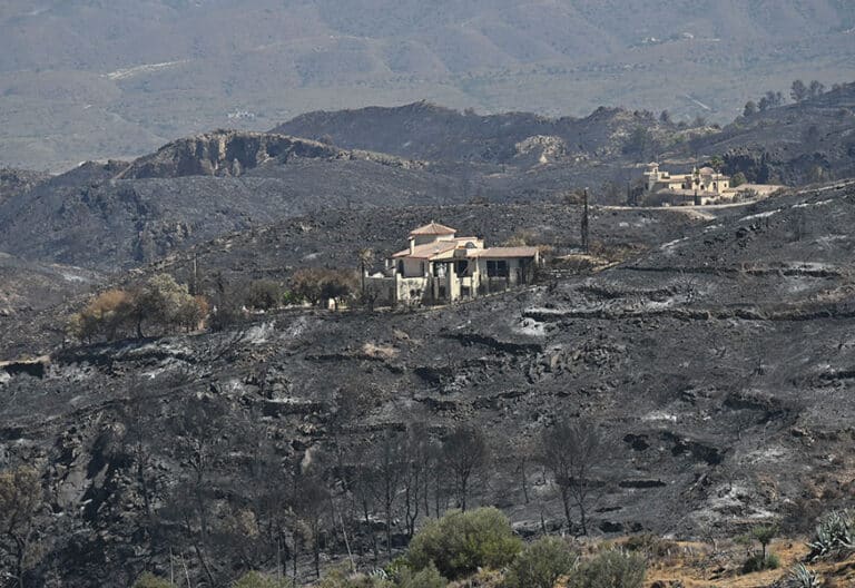 Fuego. Almería