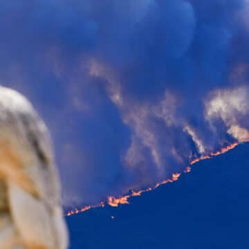 Incendio en Ávila