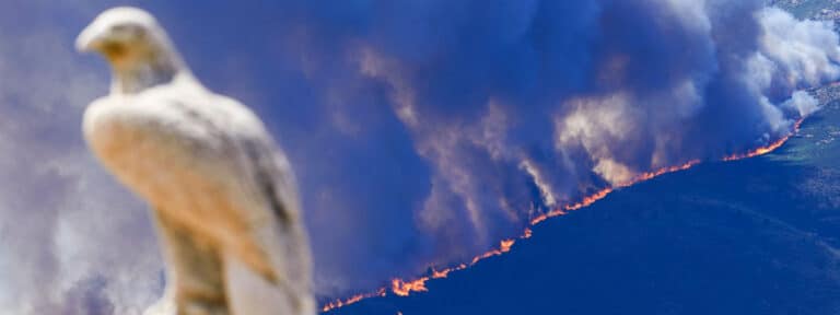 Incendio en Ávila