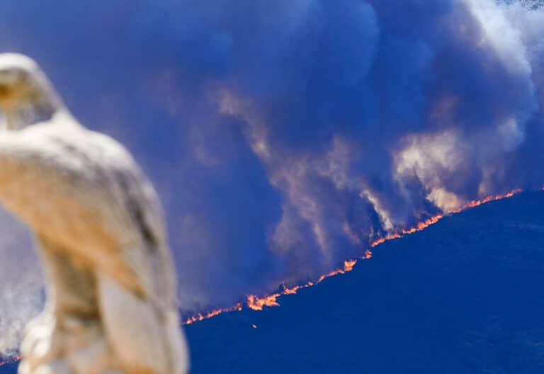 Incendio en Ávila
