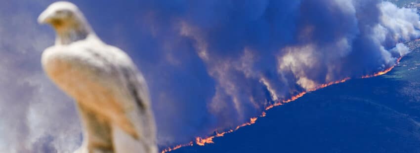 Incendio en Ávila