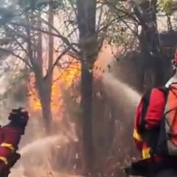 Incendio en San Martín de Valdeiglesias (Madrid)