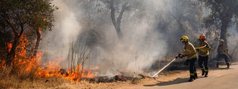 Incendios en Girona